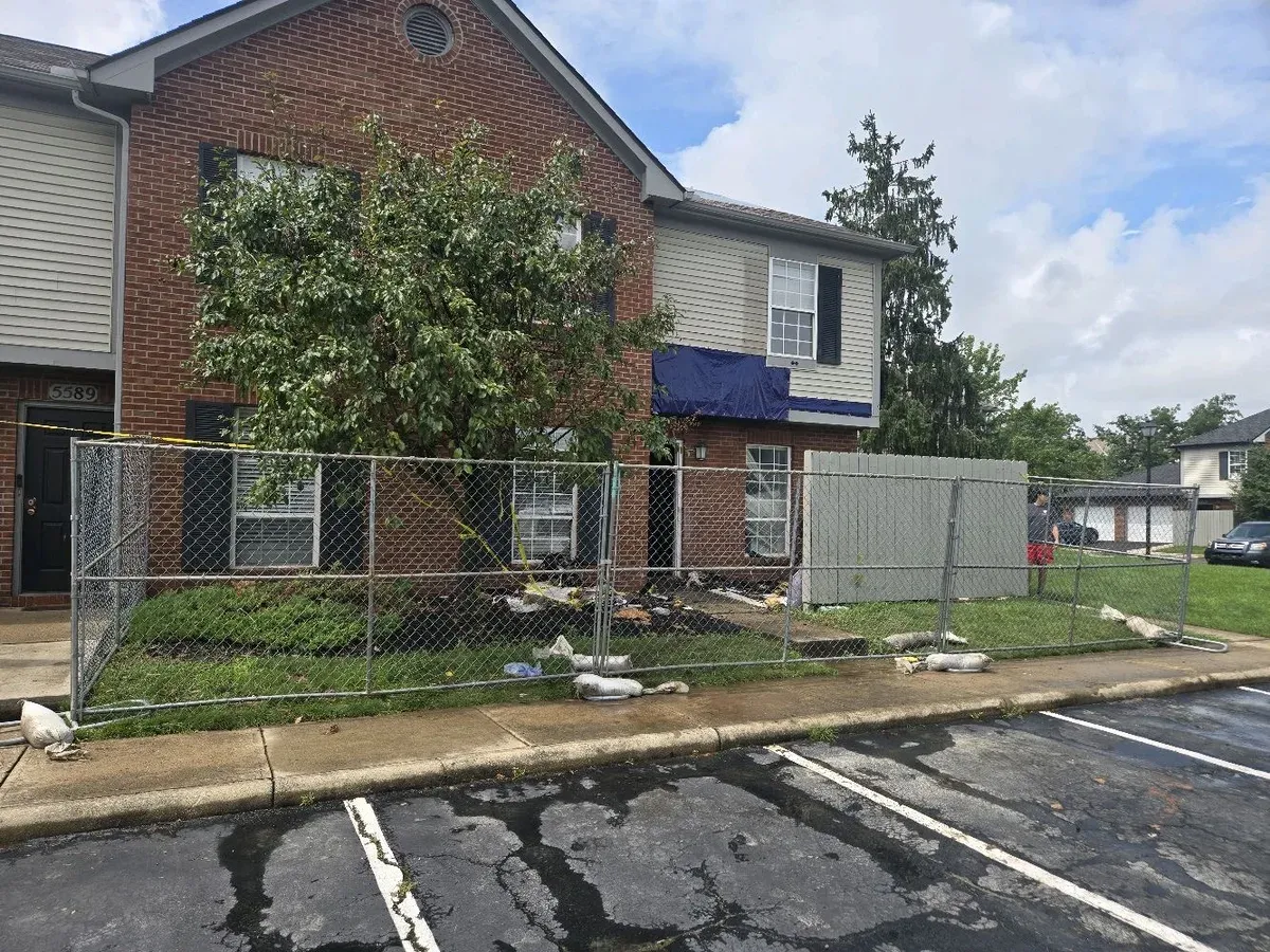 Hilliard Apartment Fire Response β Midway Rent-A-Fence