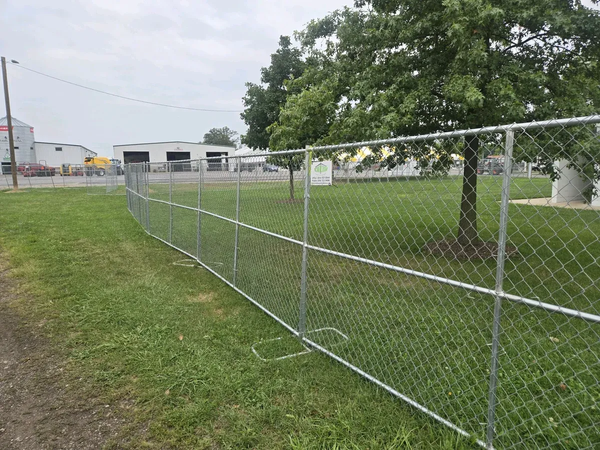 Auglaize County Fair Fencing — Midway Rent-A-Fence