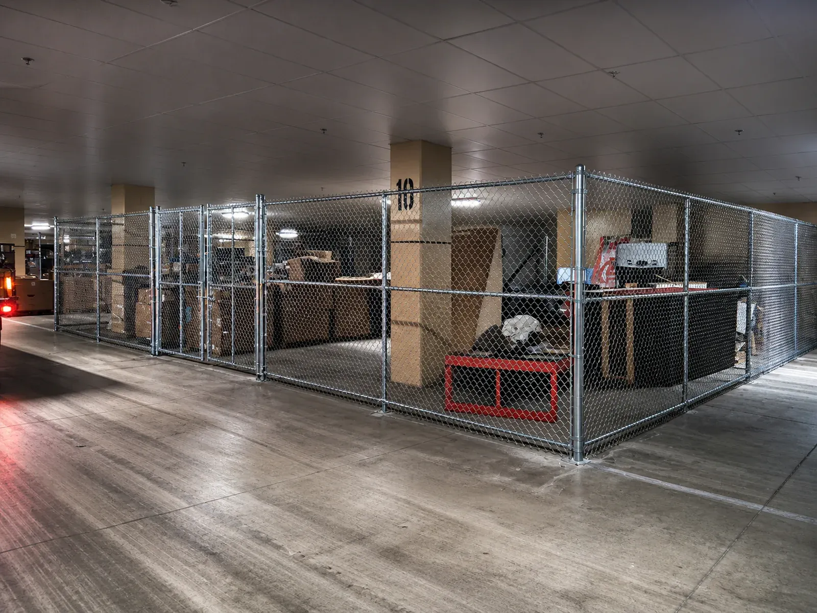 Midway crowd control fencing at an outdoor venue — Midway Rent-A-Fence