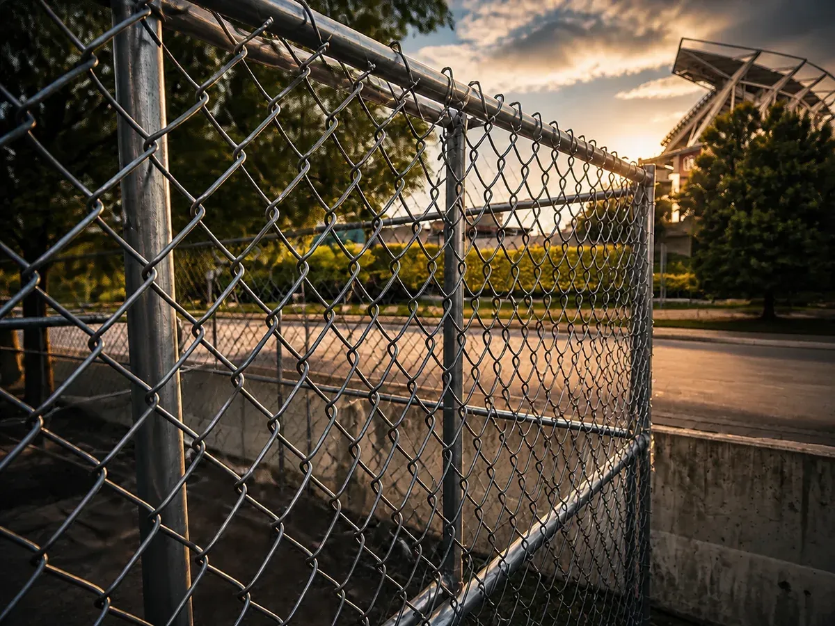 Eventos fencing project — Midway Rent-A-Fence