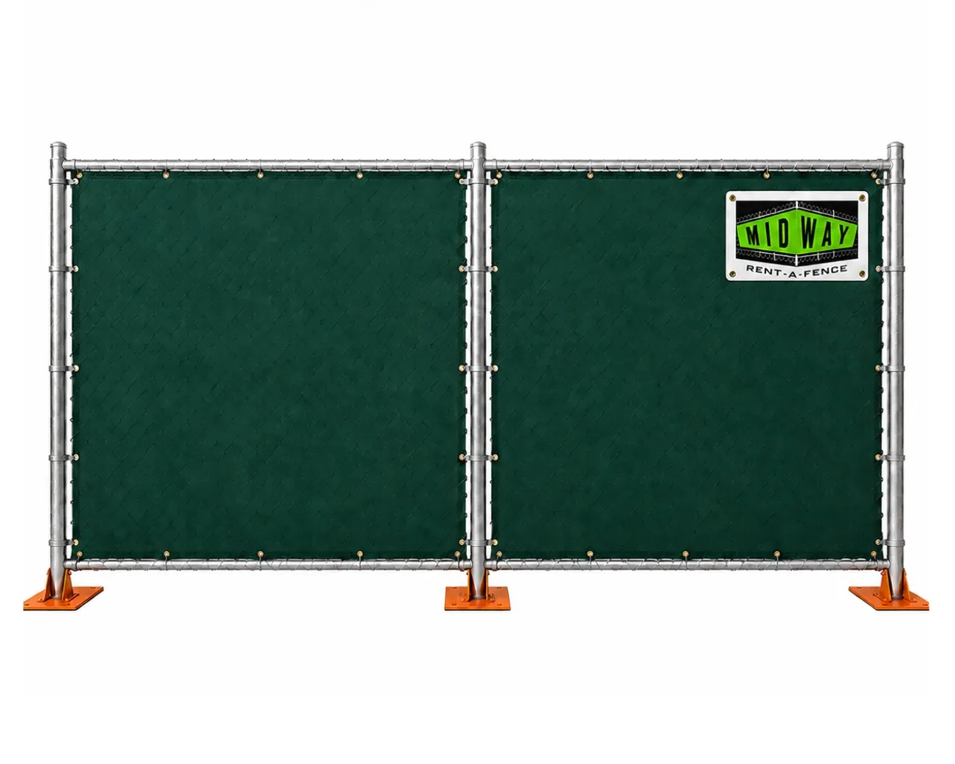 Malla de Privacidad — Midway Rent-A-Fence